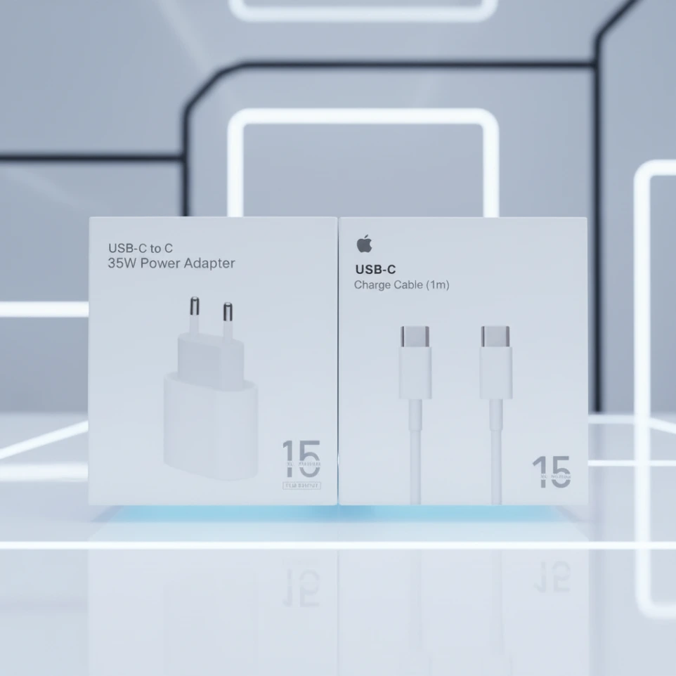 Cargador iPhone 15 35W